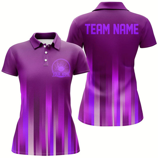 Goofygear Custom Green Bowling Shirts For Women, Bowling Logo Team Bowling Jerseys, Bowler Outfit Style 2