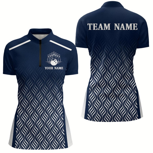 Goofygear Custom Bowling League Shirts For Women With Name, Personalized Bowling Team Jerseys Style 2