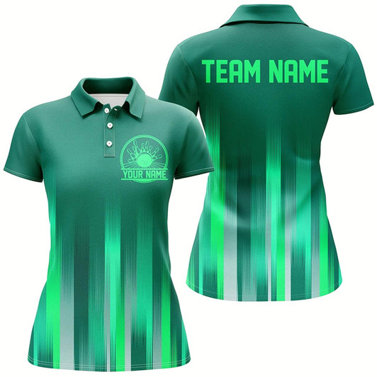 Goofygear Custom Bowling Jerseys With Name For Women, Personalized Bowling Team Jerseys Style 2