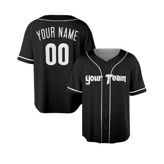 Personalized Men's Philadelphia Phillies Baseball Jersey Black Fashion Style - Custom Team, Name & Number