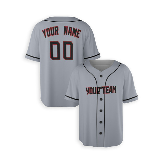 Personalized Men's Cleveland Guardians Baseball Jersey Gray Road Style - Custom Team, Name & Number