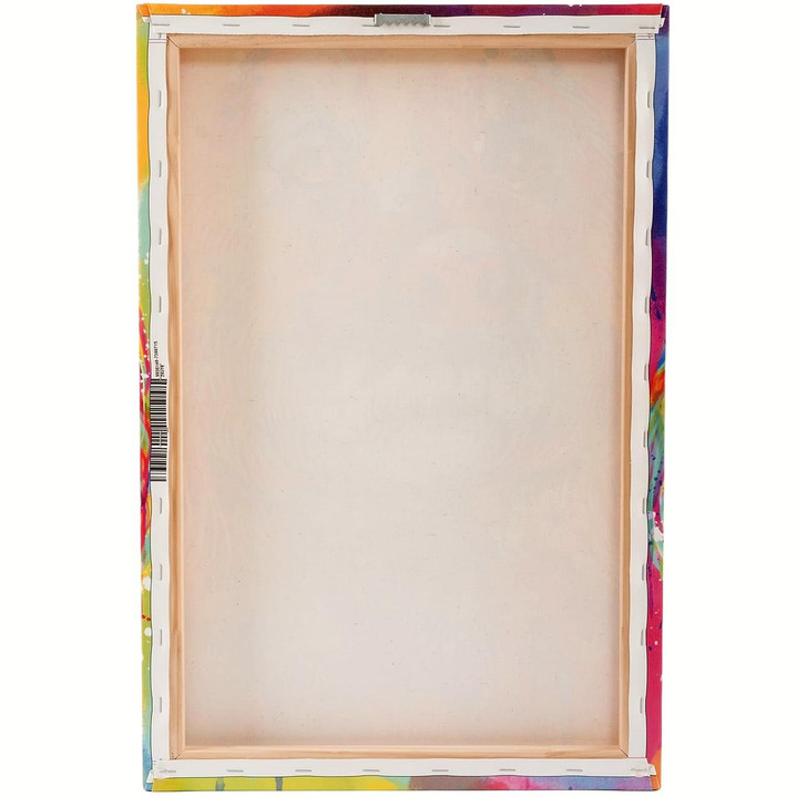 Flower Painting Rustic Cactus Tulip Flower Butterfly Gift For Religous Christian Every Day Is A Gift Canvas Wall Art