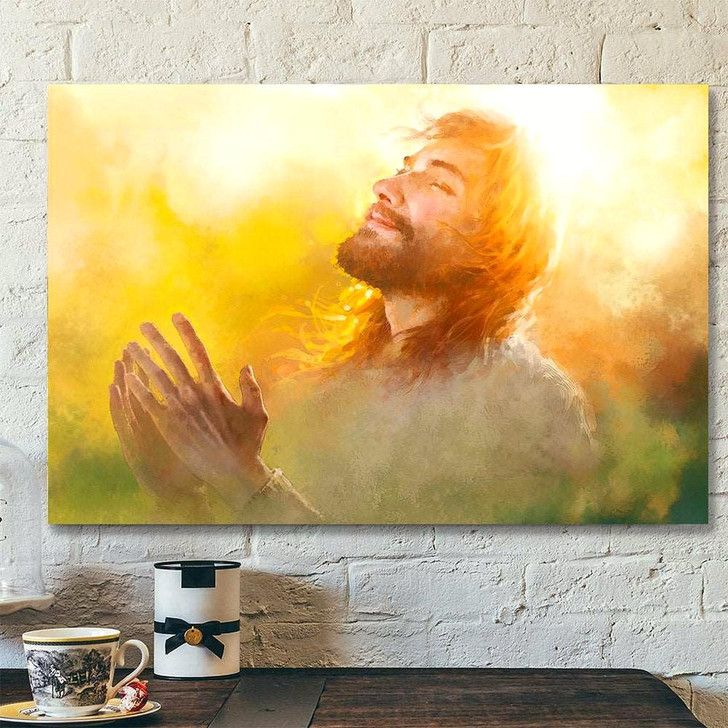A Perfect Peace Jesus Christ Art Jesus Canvas Poster Jesus Wall Art Christ Pictures Gift For Christian