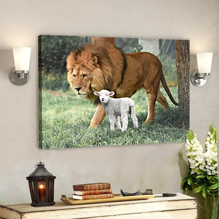 Lion Jesus Canvas 20 Christian Gift Jesus Canvas Painting Jesus Poster Jesus Canvas Art Wall Art Scripture Canvas