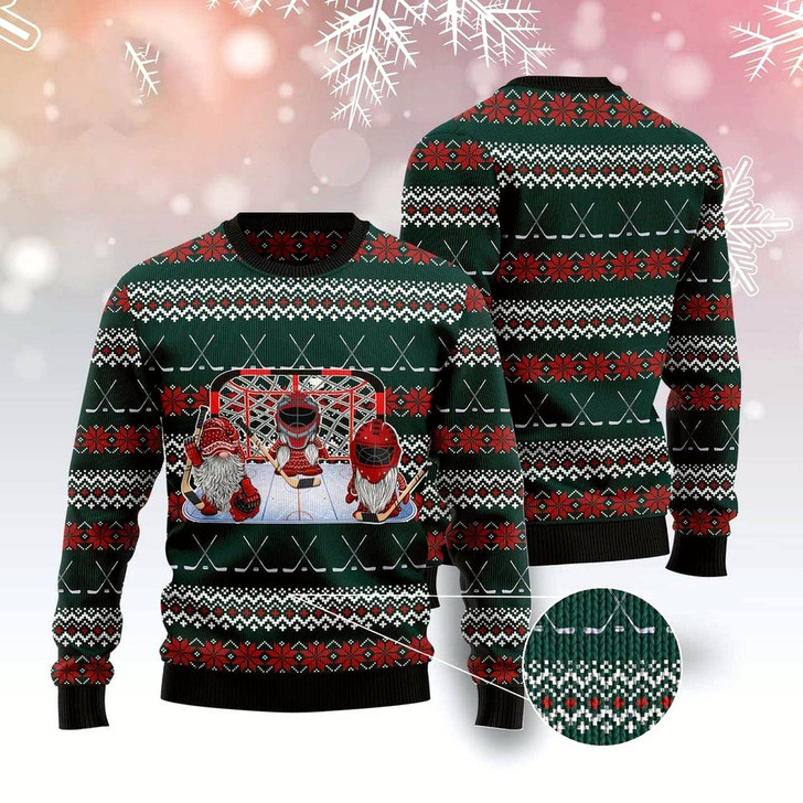 Goofygearprints Hockey Gomies Ugly Christmas Sweater, Funny Xmas Sweater, Sweater Xmas
