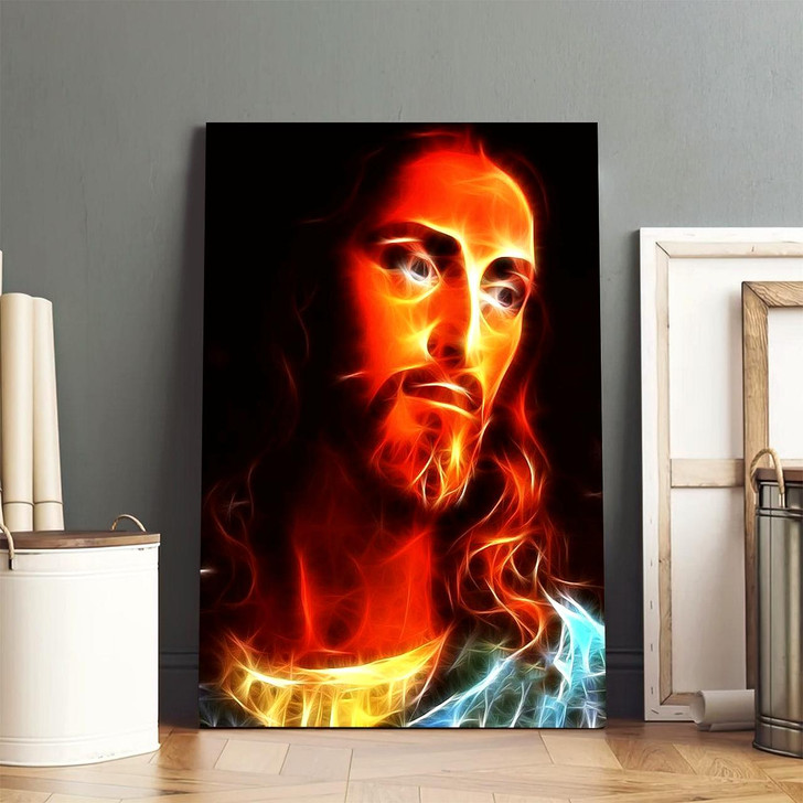 Jesus Thinking About You Canvas Wall Art Christian Inspirational Home Decor That Brings Peace And Reassurance