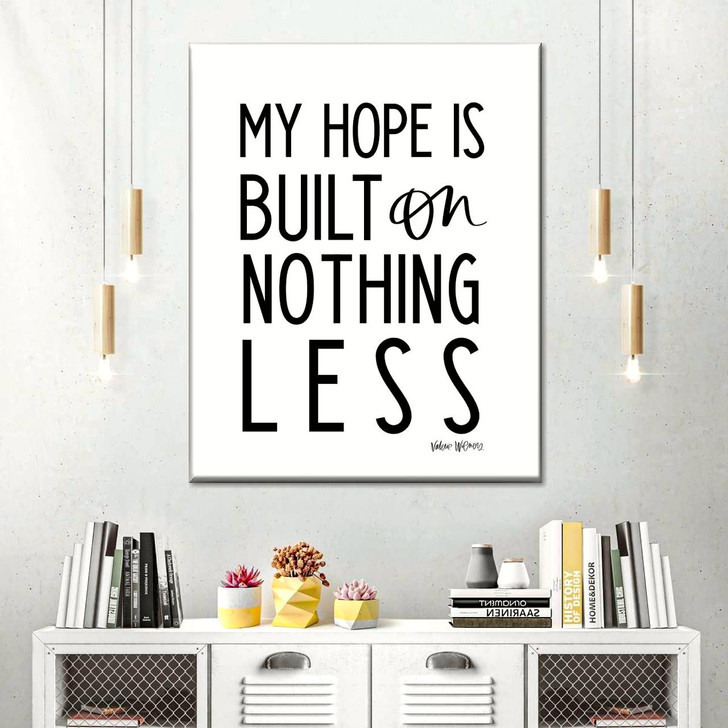 My Hope Is Wall Art Canvas For Living Room Christian Wall Decor Inspirational Christian Artwork