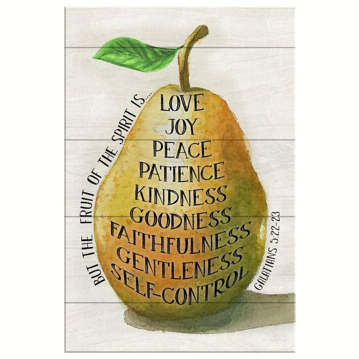 Galatians 5:22-23 The Fruit Of The Spirit Wall Art Canvas Bible Verse Canvas Christian Spiritual Gifts Scripture Wall