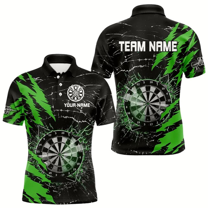 Goofygearprints Black And Purple Darts Board Break Glass Custom Dart Shirts For Men, Darts Team Shirts Dart Jerseys Style 5