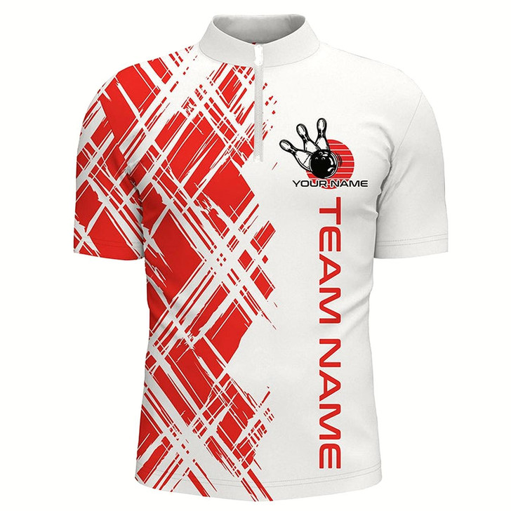 Goofygearprints Bowling Shirts For Men Custom Name And Team Name Strike Bowling Ball And Pins, Team Bowling Shirts Style 5