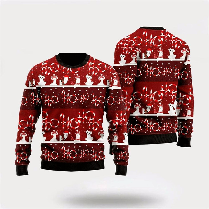 Goofygearprints Fa La La Llama Pattern Xmas Ugly Christmas Sweater, Farm Sweater, Christmas Gift, Best Winter Outfit Christmas