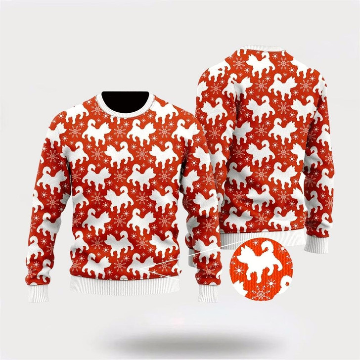 Goofygearprints Merry Dogmas Ugly Christmas Sweater For Men And Women, Gift For Christmas, Best Winter Christmas Outfit