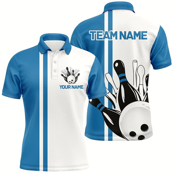 Goofygear Custom Bowling Shirts For Men , Multi-Color Bowling Team Jersey Bowlers Outfit