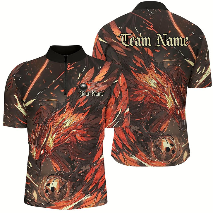 Goofygear Custom Phoenix Bowling Shirts For Men, Phoenix Bowling Team Jerseys Team Outfits