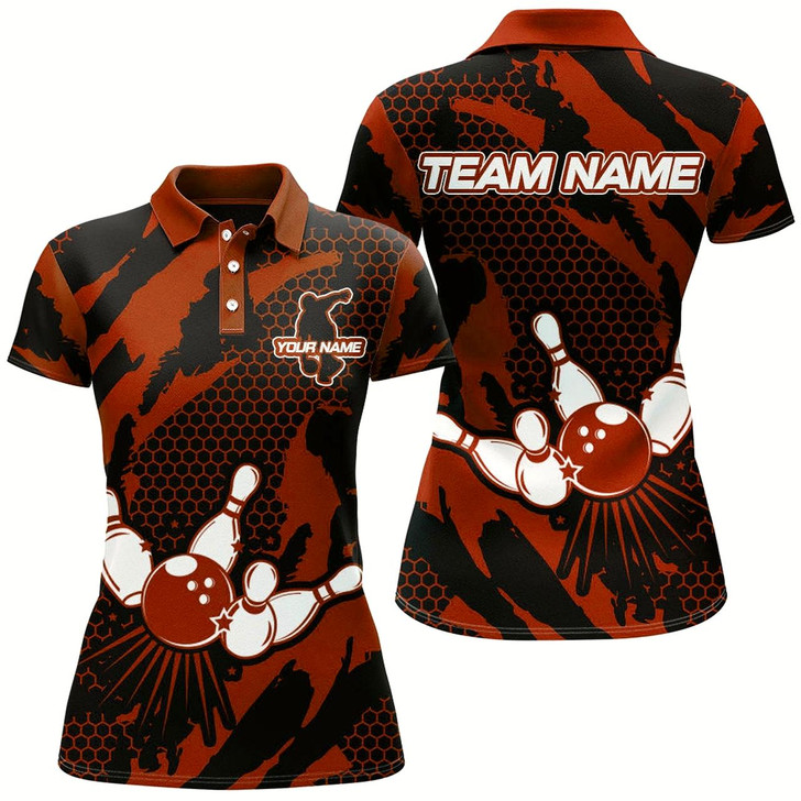 Goofygear Bowling Jerseys For Women Custom Bowling Polo Shirt Team League Bowling Shirts
