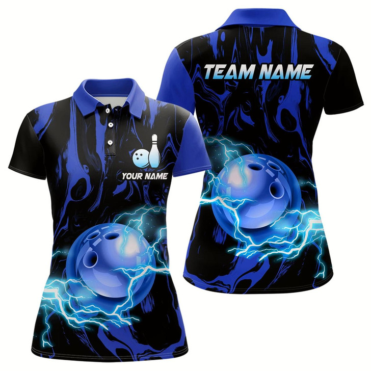 Goofygear Custom Women Bowling Shirts Polo Bowling Jersey Multicolor Bowling Team League