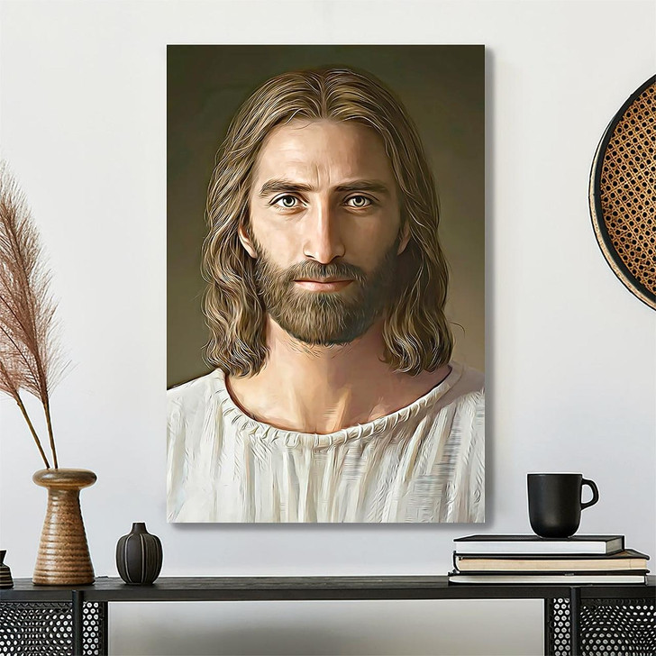 Inspirational Jesus Canvas Wall Art With Christ Poster Bible Verse And Scripture Canvas For Christian Home Decor And