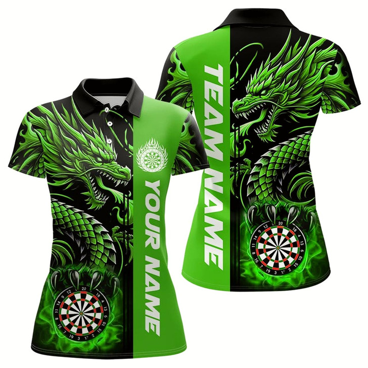 Goofygear Custom Dragon Dart Shirts For Women, Personalized 3D Dart League Uniform Best Dart Jerseys Red Style 1