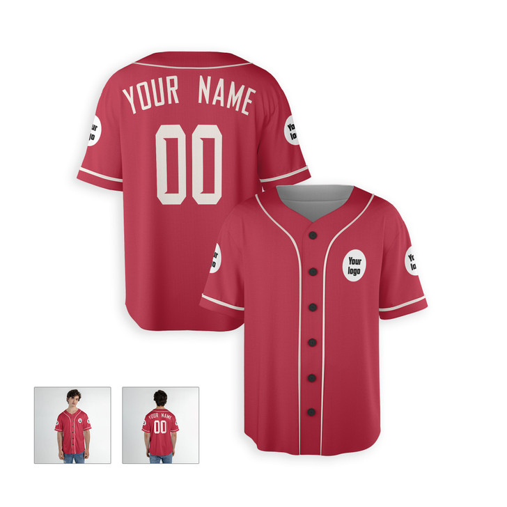 Personalized Men's Arizona Diamondbacks Baseball Jersey Red Fan Style - Custom Logo, Name & Number