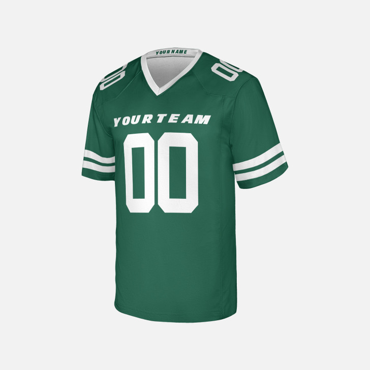 Personalized Men's New York Jets Football Jersey Legacy Green Fan Style - Custom Team, Name & Number