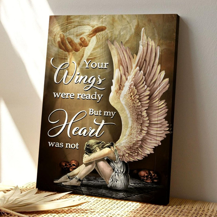 Christian Canvas Wall Art Jesus The Mighty Lion The Gentle Lamb And The Cross Of Redemption In His Eye Canvas Bible