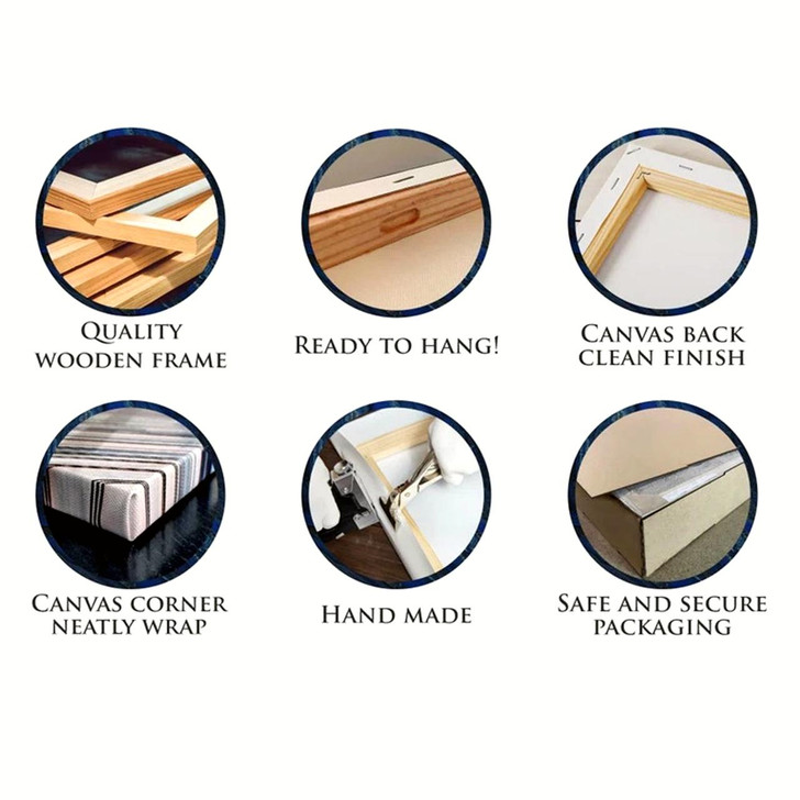 Jesus Paid It All Canvas Art With Crown Of Thorns Christian Bible Verse Wall Decor For Spiritual Living Spaces