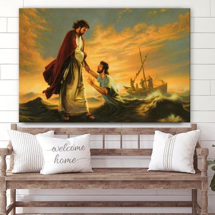 Jesus Heal People Canvas Pictures Jesus Christ Canvas Art Christian Wall Canvas