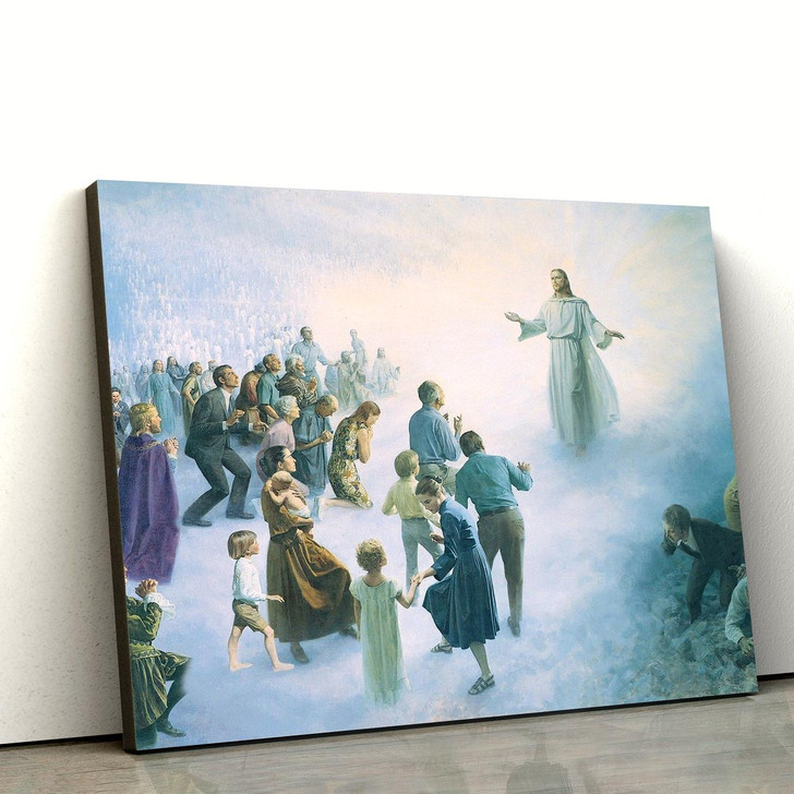 The Last Judgment Canvas Wall Art Christian Canvas Pictures Religious Canvas Wall Art