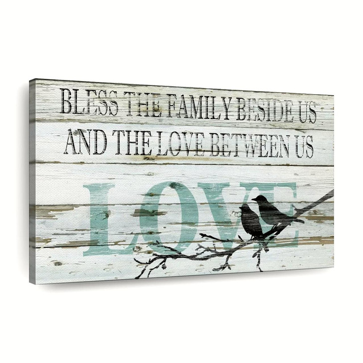Love Between Us I Canvas Wall Art Christian Canvas Wall Art Religious Wall Art Canvas