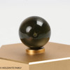 MOLDAVITE SINGLE BEAD 14.5mm (SBED065)