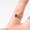 Sterling Silver Ring - Moldavite (MSR176)