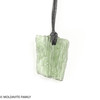MOLDAVITE PENDANT - CORD NECKLACE - 2.9g (MSP0225I029)