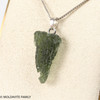 MOLDAVITE RAW PENDANT - 2.73 GRAMS (RP5089)