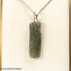 MOLDAVITE RAW PENDANT - 2.63 GRAMS (RP5091)