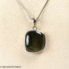 MOLDAVITE PENDANT - CABOCHON - 3.58 GRAMS (MSP0230I044)