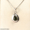 MOLDAVITE CABOCHON PENDANT (MSP0180I159)