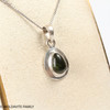 MOLDAVITE CABOCHON PENDANT (MSP0180I159)