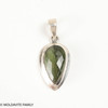MOLDAVITE CABOCHON PENDANT (MSP0180I161)