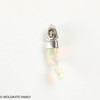 STERLING SILVER PENDANT - MOLDAVITE & OPAL (MSP0195I081)