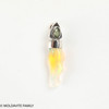 STERLING SILVER PENDANT - MOLDAVITE & OPAL (MSP0195I088)