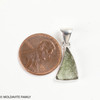 MOLDAVITE PENDANT - STERLING SILVER - 1.48g ( MSP0202I106 )