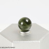 MOLDAVITE SINGLE BEAD 10.5mm (SBED108)