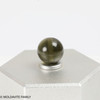 MOLDAVITE SINGLE BEAD 9.7mm (SBED116)