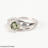 Sterling Silver Ring - Moldavite (MSR191)