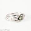 Sterling Silver Ring - Moldavite (MSR191)