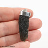 RAW MOLDAVITE PENDANT - STERLING SILVER - 9.23g (MSP0235I024)