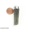 RAW MOLDAVITE PENDANT - STERLING SILVER - 11.87g (MSP0235I026)