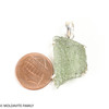 RAW MOLDAVITE PENDANT - STERLING SILVER - 4.64g (MSP0257I007)