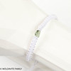 POLISHED MOLDAVITE - CORD BRACELET (MBC049)