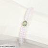 POLISHED MOLDAVITE - CORD BRACELET (MBC053)